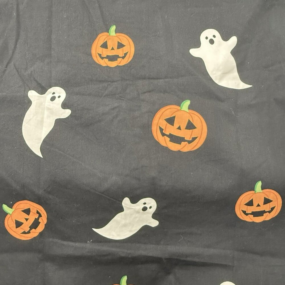 Free Planet Halloween Button Shirt Men Size XS Costume Pumpkin Ghost Casual Work - Picture 8 of 12